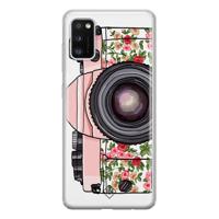 Samsung Galaxy A41 siliconen telefoonhoesje - Hippie camera
