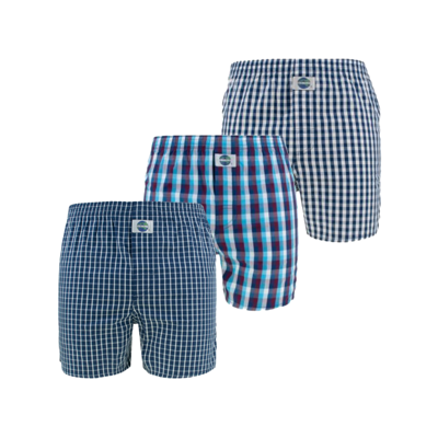 DEAL 3-pack boxershorts ruitjes DEAL 3-pack boxershorts ruitjes