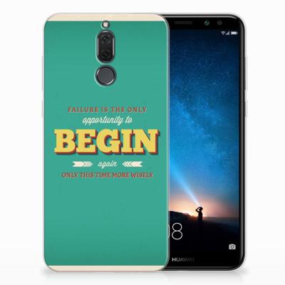 Huawei Mate 10 Lite Siliconen hoesje met naam Quote Begin