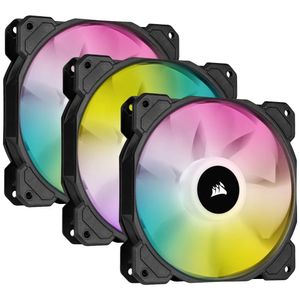 Corsair SP120 RGB ELITE CPU-koellichaam met ventilator Zwart