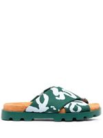 Camper sandales Brutus 35 mm - Vert