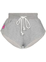 Natasha Zinko short de jogging à lien de resserrage - Gris