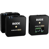 RODE Microphones Wireless GO II Spraakmicrofoon Dasspeld Zendmethode:USB Incl. tas, Incl. windkap, Incl. kabel Microfoon TRS (3.5 mm jackplug) USB - thumbnail