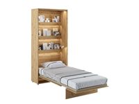 Opklapbed CONCEPTION PRO 90x200 cm artisan eik (verticaal) zonder kasten