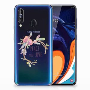 Samsung Galaxy A60 Telefoonhoesje met Naam Boho Text