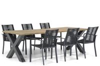 Santika Annisa/Cardiff 240 cm dining tuinset 7-delig