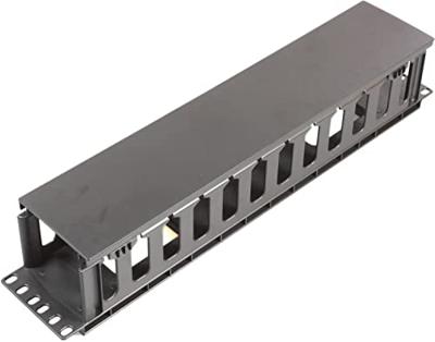 Cablemana-4 - rekaccessoires (zwart, kunststof, 2U, 48,3 cm (19 inch), 482,6 mm).