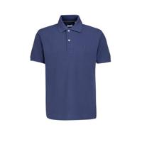 Seidensticker slim fit polo blauw