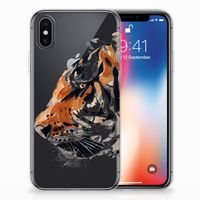 Hoesje maken Apple iPhone X | Xs Watercolor Tiger - thumbnail