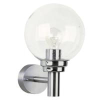 Albert Buitenlamp bol lamp Globe Clear RVS - 20cm 690226 - thumbnail