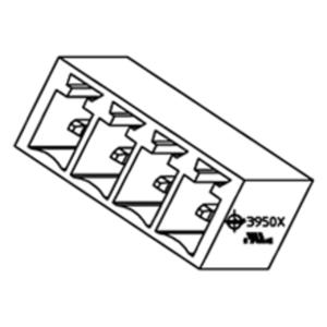 Molex 395011015 Printklem Aantal polen 15 1 stuk(s)