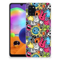 Samsung Galaxy A31 Silicone Back Cover Punk Rock