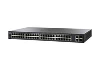 Cisco SG220-50 50-port Gigabit Smart Plus Switch 48x 10 100 1000 met 2 Gigabit Combo
