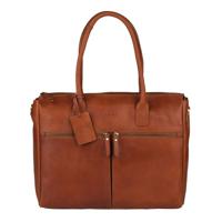 Burkely Vintage Valerie Laptop Bag 15.6"-Cognac