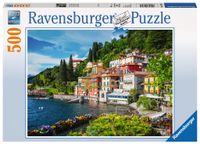 Ravensburger puzzel 500 stukjes Lake Como Italie - thumbnail