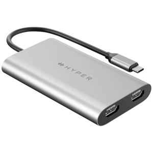 HYPER HDM1-GL USB grafische adapter Roestvrijstaal