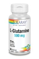 Solaray L-Glutamine 500mg (50 vega caps) - thumbnail