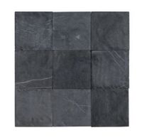 Stabigo Parquet 10x10 Grey Tumble mozaiek 30x30 cm grijs mat - thumbnail