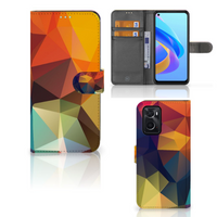 OPPO A76 | A96 Book Case Polygon Color - thumbnail