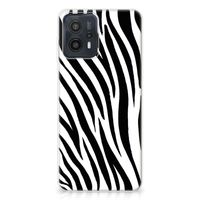 Motorola Moto G23 | G13 TPU Hoesje Zebra - thumbnail