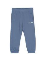 Palm Angels Kids pantalon de jogging à logo imprimé - Bleu - thumbnail