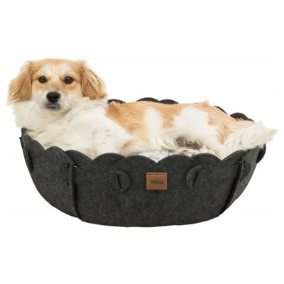 TRIXIE Huisdierenbed Elli rond 50 cm vilt TRIXIE Huisdierenbed Elli rond 50 cm vilt