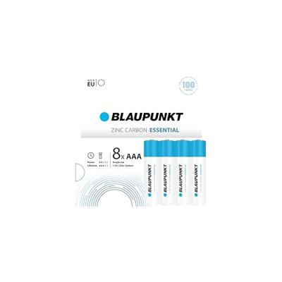 Blaupunkt Zinc Carbon Essential batterijen AAA 8 stuks hangbox