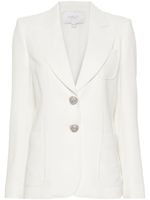 Giambattista Valli blazer à ornements en cristal - Blanc