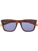 Eyewear by David Beckham lunettes de soleil à monture rectangulaire - Marron