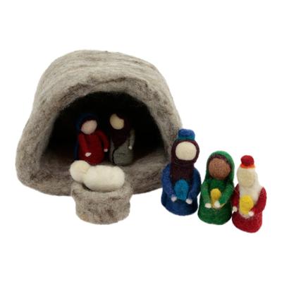 Vilten Kerststal Abstract Vilten Kerststal Abstract