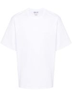 Martine Rose t-shirt en coton à logo réfléchissant - Blanc