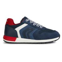 Geox J ALBEN Boy B Sneaker, Navy/AVIO, 36 EU, Navy Avio, 36 EU
