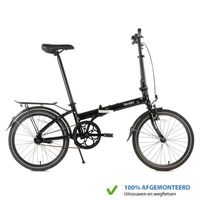 TAKASHi Vouwfiets Essential One Zwart - thumbnail