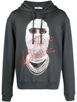 Ih Nom Uh Nit hoodie Mask Authentic à imprimé graphique - Gris