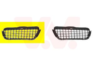 Ventilatiegrille, bumper ** Equipart ** VAN WEZEL, Inbouwplaats: Rechts voor, u.a. für VW