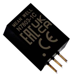 Mean Well N7809-1C DC/DC-converter, print 1 A 9 W Inhoud 1 stuk(s)