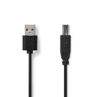 Nedis USB-A naar USB-B kabel USB 2.0 3m - thumbnail