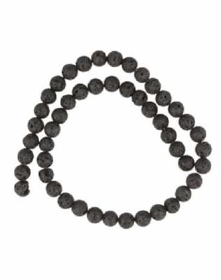 Lavasteen Kralenstreng (8 mm)