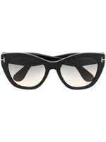 TOM FORD Eyewear lunettes de soleil à monture papillon - Noir - thumbnail