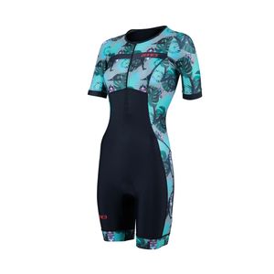 Zone3 Activate plus korte mouw trisuit Tribal Rush dames XL