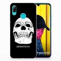 Silicone Back Case Huawei P Smart 2019 Skull Eyes - thumbnail