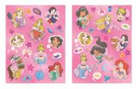 W&O stickervel prinses junior 21 x 30 cm papier roze 2 stuks