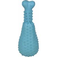 Hondenspeelgoed Rubber Kippenbout 15 x 5.5 x 5.5 cm Flamingo Blauw
