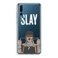 Slay All Day: Huawei P20 Pro Transparant Hoesje