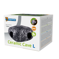 Superfish Ceramic Cave L - Ruime Keramische Schuilplaats voor Aquarium Vissen