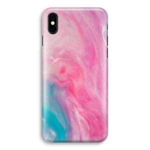 Roze explosie: iPhone X Volledig Geprint Hoesje