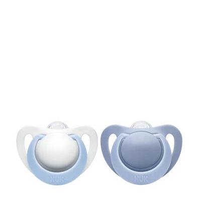 NUK Genius fopspeen jongen maat 2 (2 stuks) NUK Genius fopspeen jongen maat 2 (2 stuks)