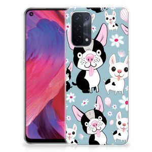 OPPO A74 5G | A54 5G TPU Hoesje Hondjes