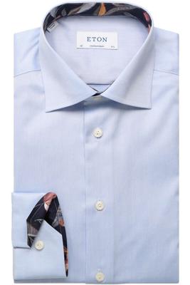 ETON Contemporary Fit Overhemd lichtblauw, Effen