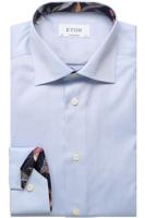 ETON Contemporary Fit Overhemd lichtblauw, Effen